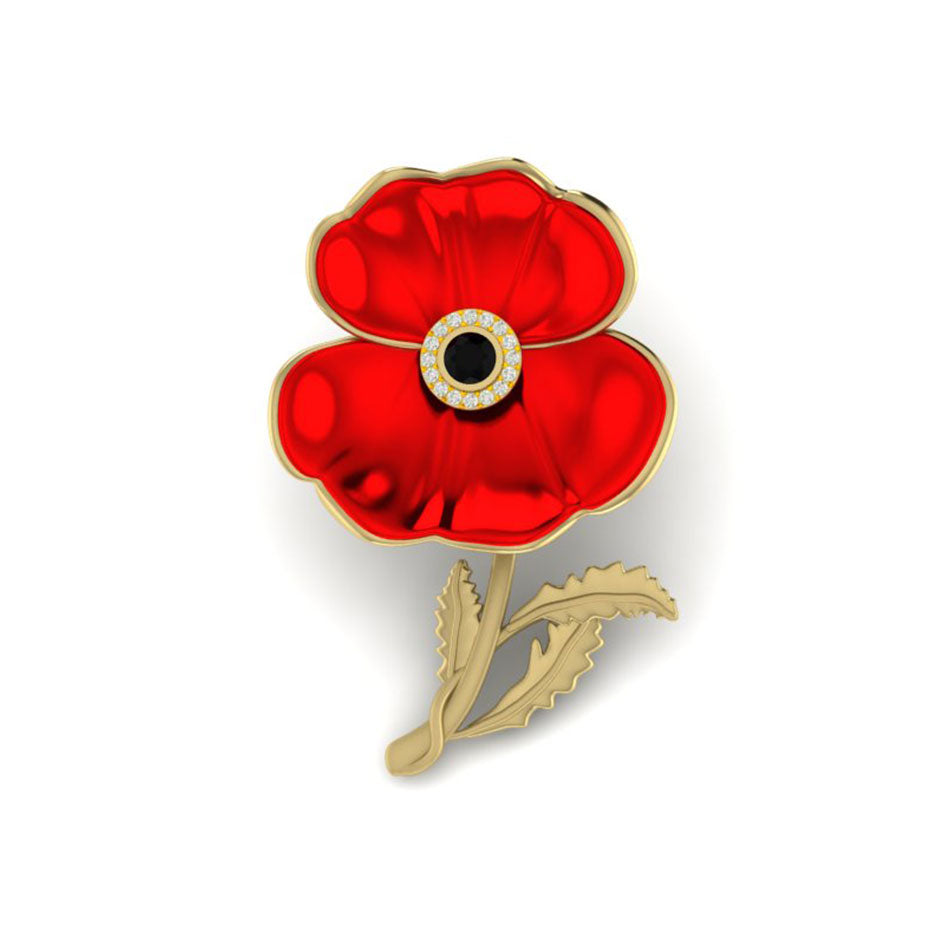 Designing the Royal British Legion Poppy Brooch | Rosie Kent