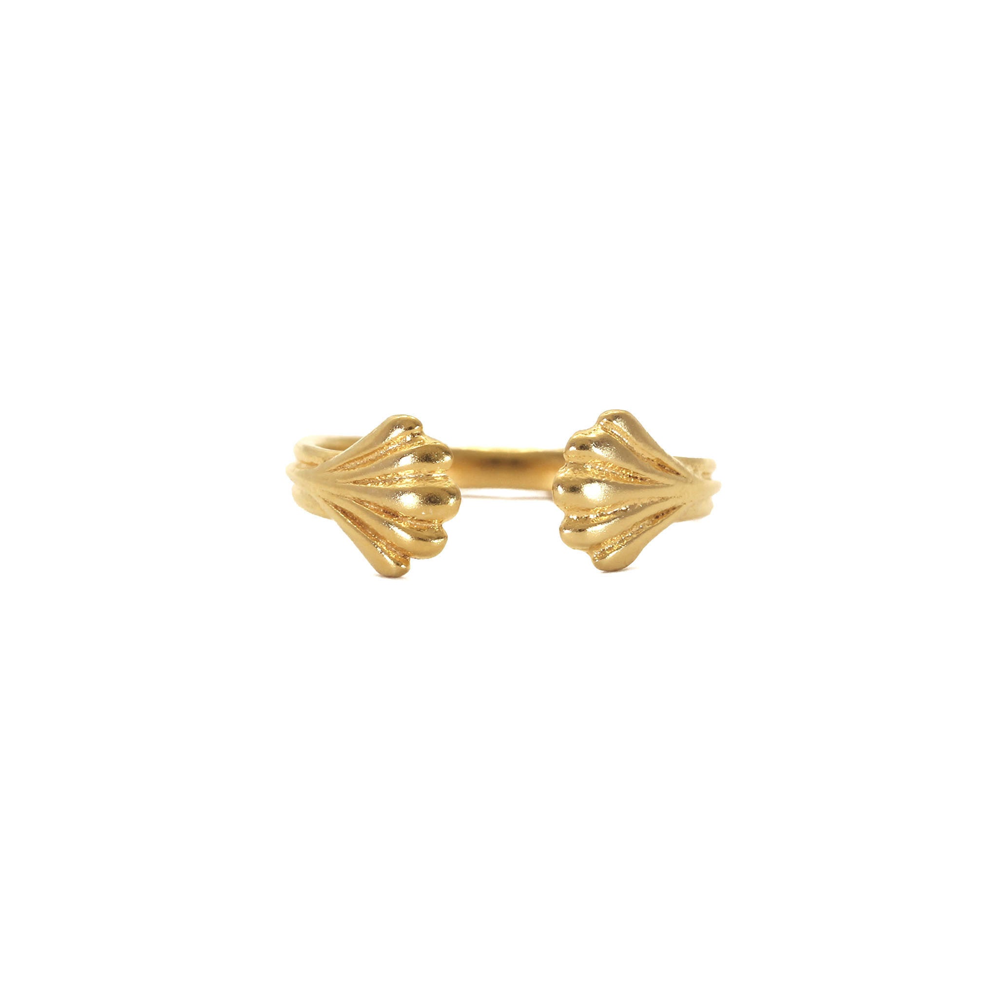 Wing Ring in Yellow Gold