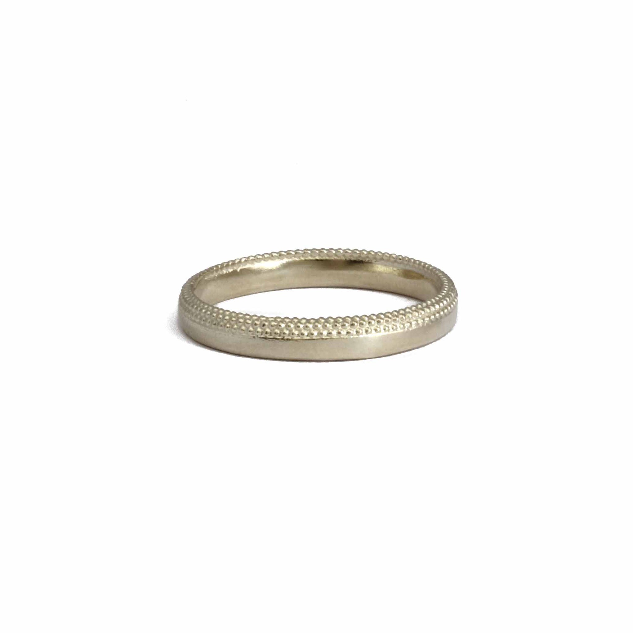 Tyro Fade 9 Carat Gold Ring in white gold