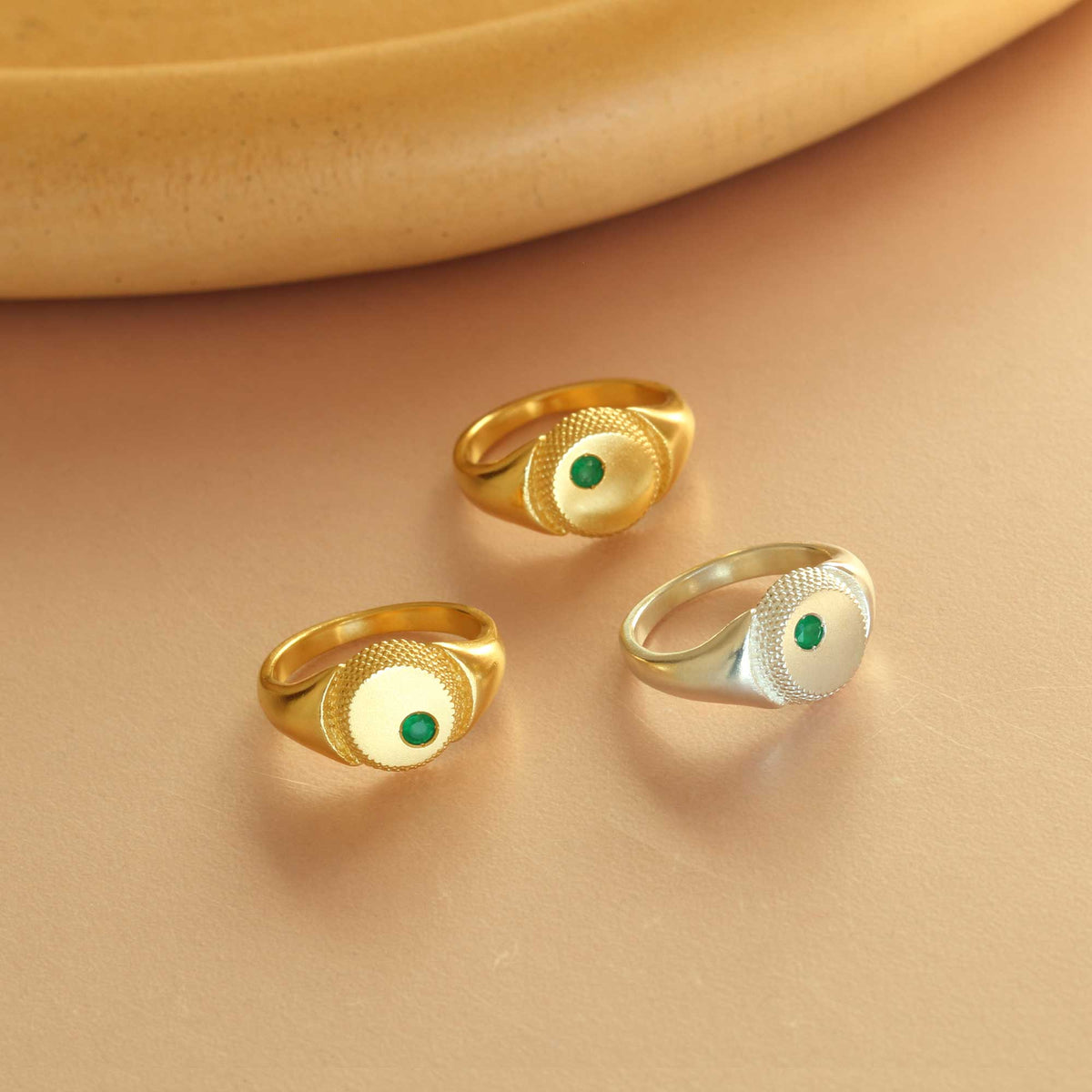 Emerald Paragon Signet Ring | Rosie Kent Jewellery