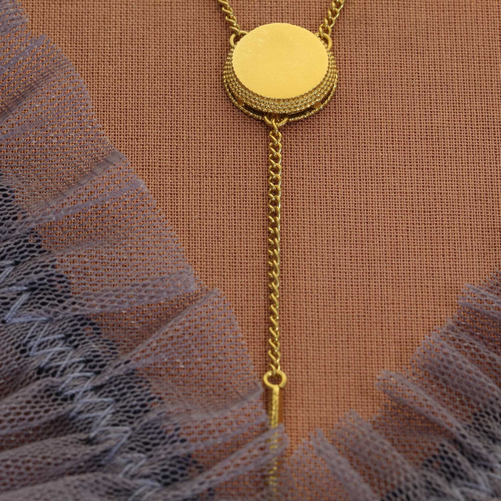 Paragon Yellow Gold Lariat Necklace
