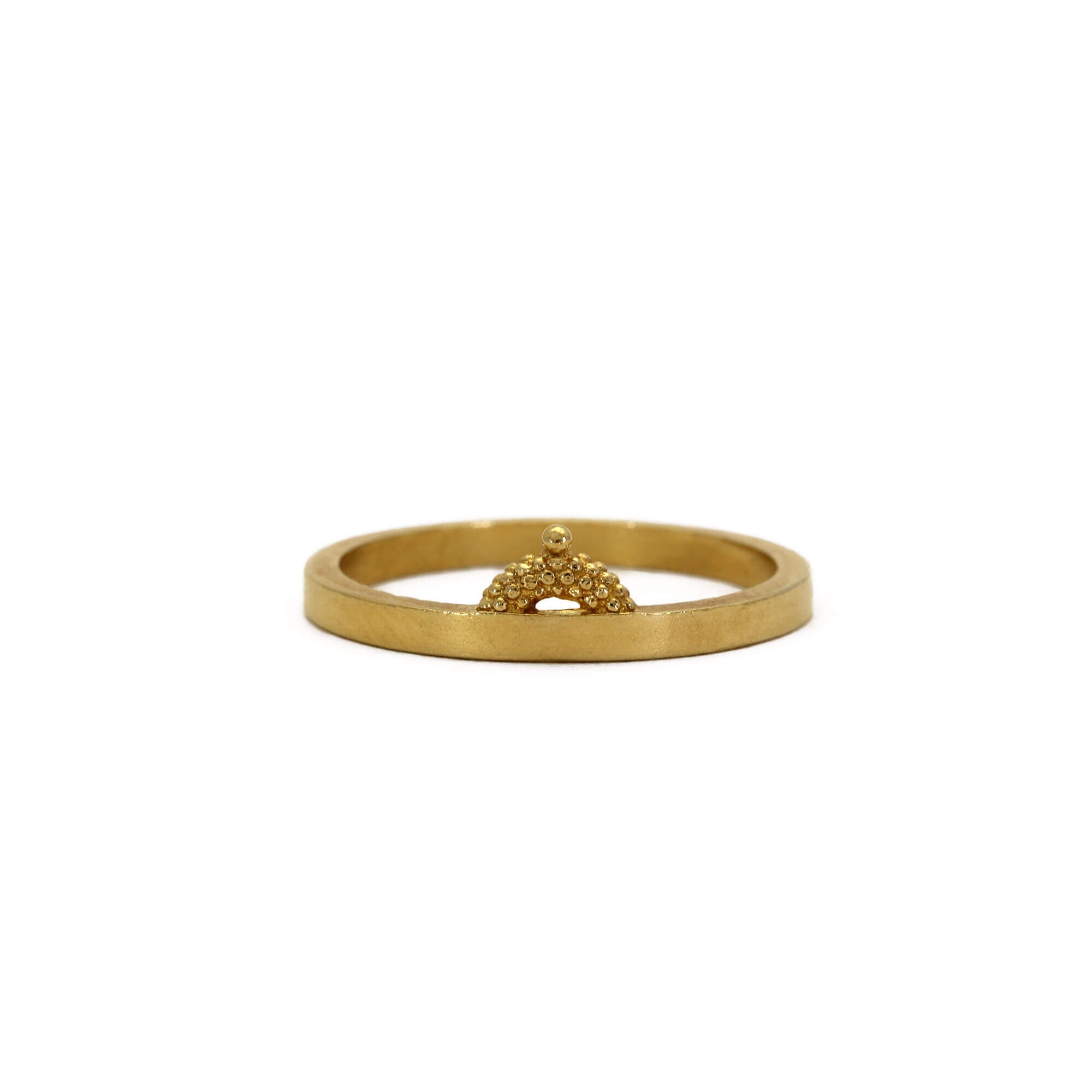 Pectus Yellow Gold Ring