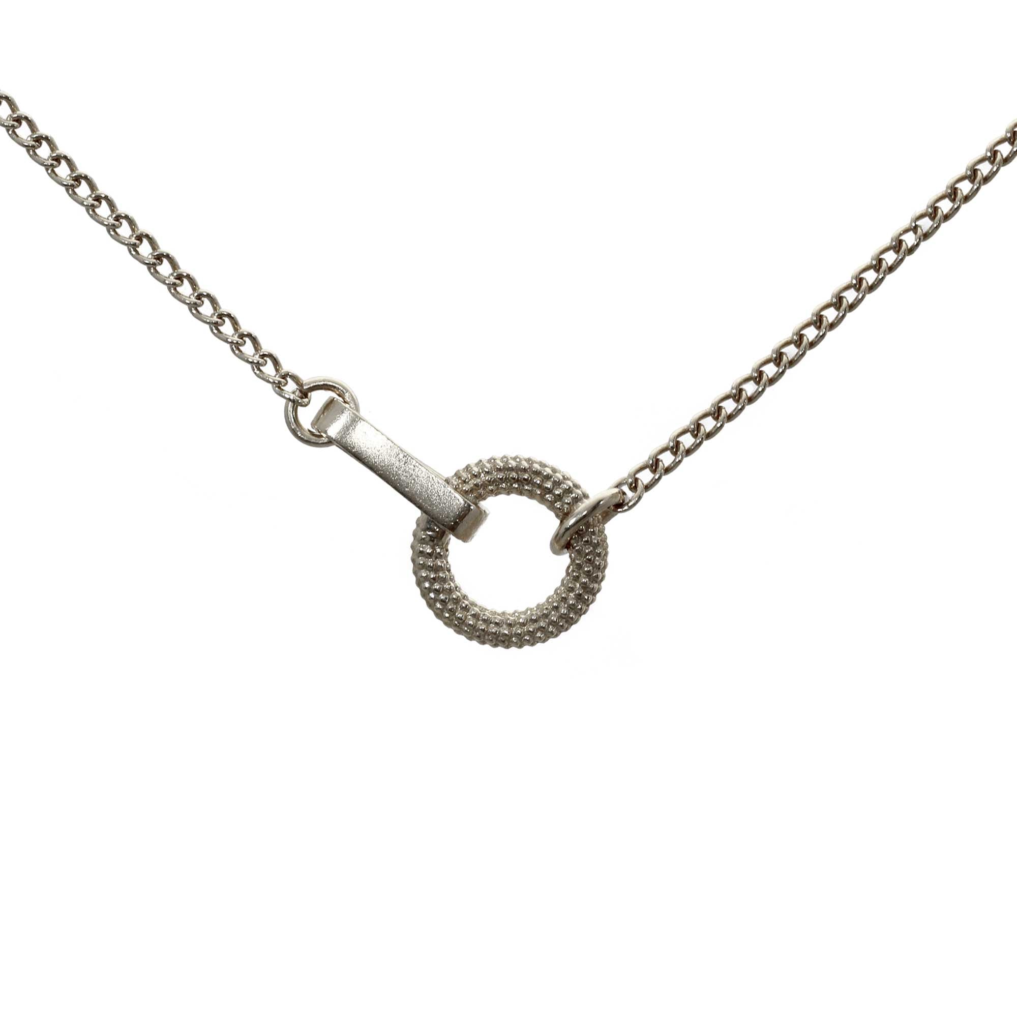Tyro Short chain necklace in sterling silver