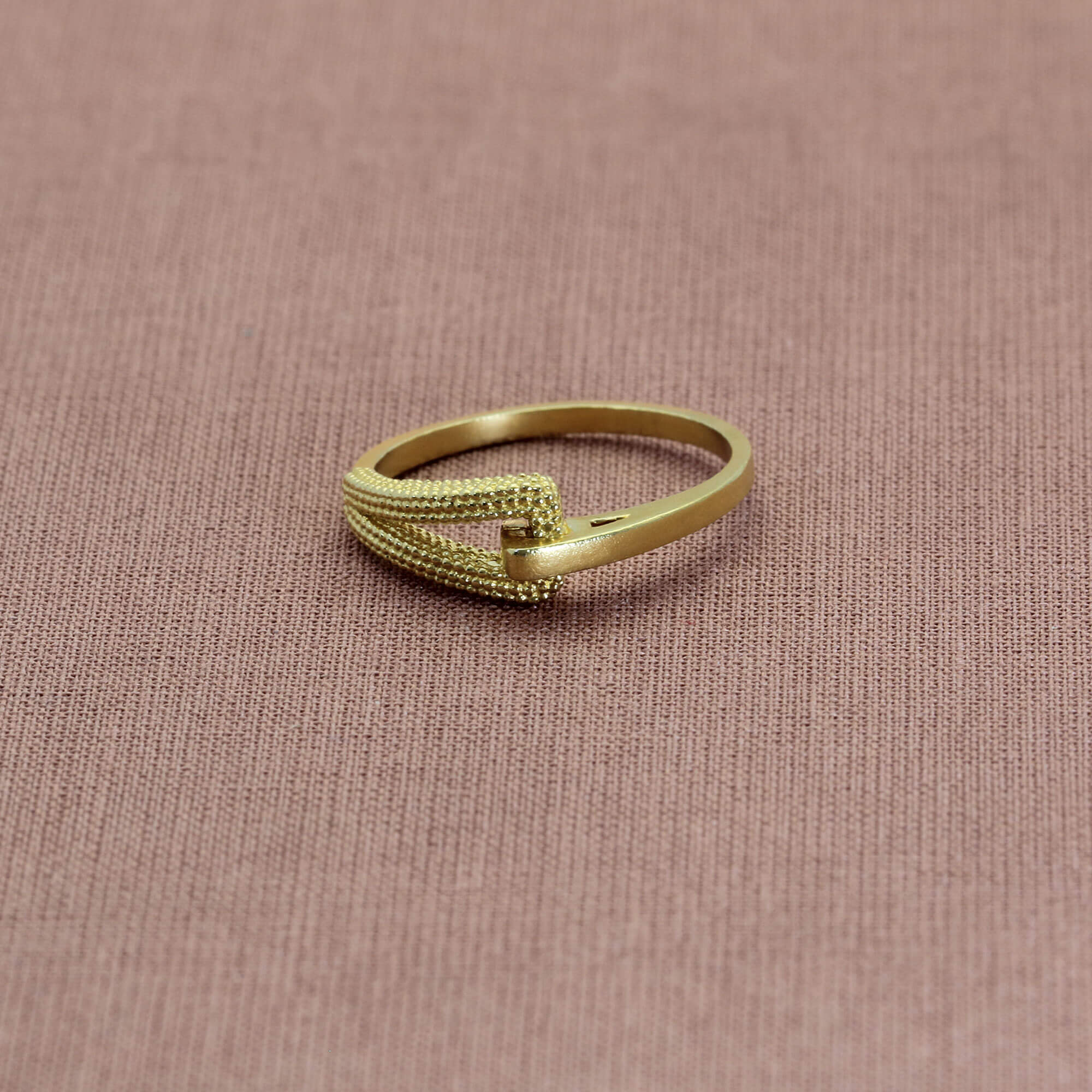 Zinnia Yellow Gold Ring