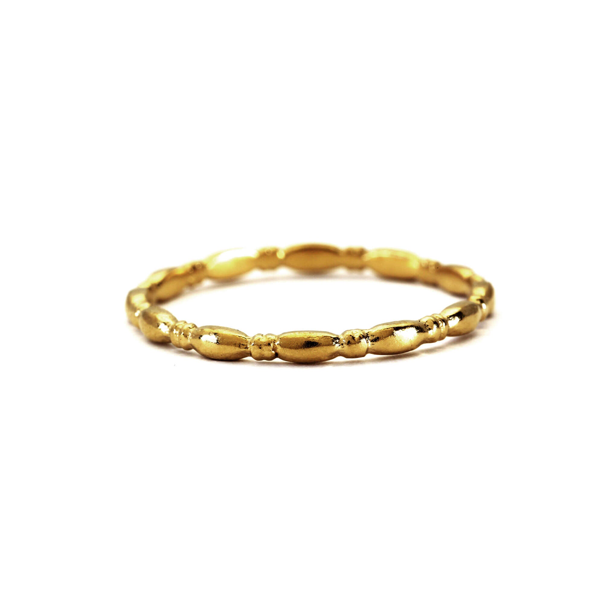 Gammarus Fine Stacking Ring in yellow gold Ring