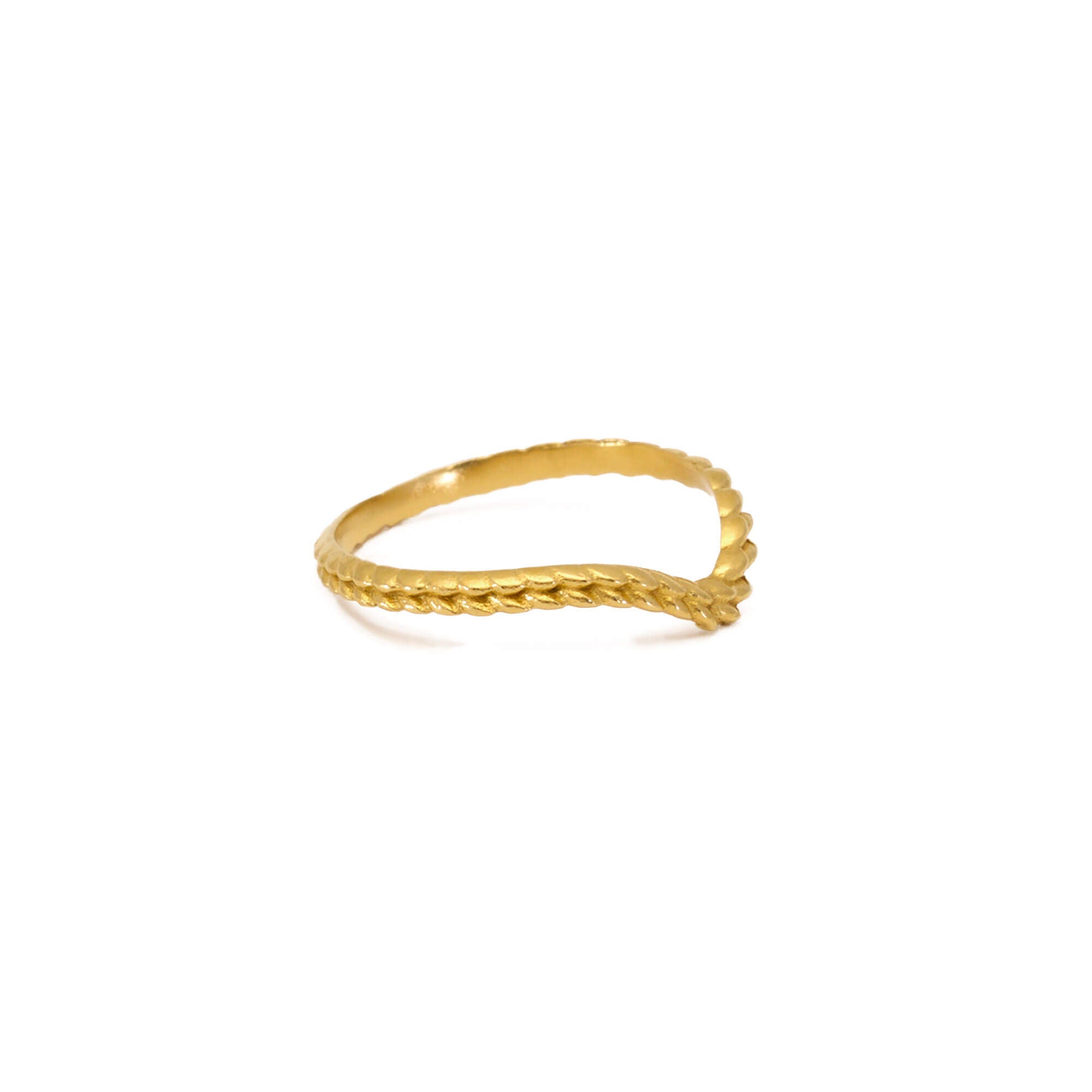 Tagmata Yellow Gold Ring